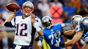 Tom Brady New England Patriots Detroit Lions